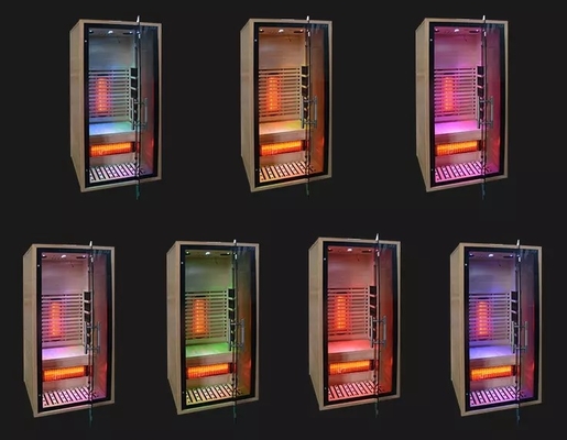 Formez la station thermale infrarouge lointaine Mini Sauna For Half Body finlandais 100KG de sauna de pièce
