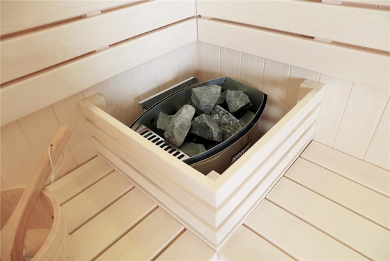 Grande personne Cedar Sauna de la famille 4 de Chambre de combinaison de sauna de sécheur à vapeur de la CE de taille