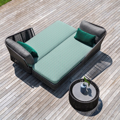 Chaise extérieure de canapé de jardin de Chaise Lounge Daybed Contract Quality Baech de loisirs de patio