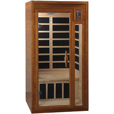 Pièce infrarouge incluse unique extérieure de sauna de yoga de forme physique de perte de poids de pièce de sauna de 4 personnes