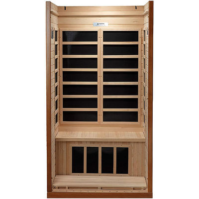 Pièce infrarouge incluse unique extérieure de sauna de yoga de forme physique de perte de poids de pièce de sauna de 4 personnes
