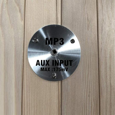 Pièce infrarouge incluse unique extérieure de sauna de yoga de forme physique de perte de poids de pièce de sauna de 4 personnes