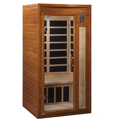 Pièce infrarouge incluse unique extérieure de sauna de yoga de forme physique de perte de poids de pièce de sauna de 4 personnes