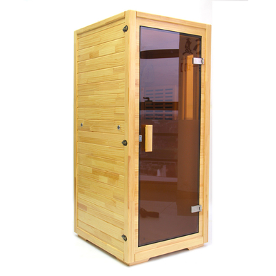 Sauna extérieur infrarouge lointain de corps de salle 240V 1.5kw de sauna de cigûe demi