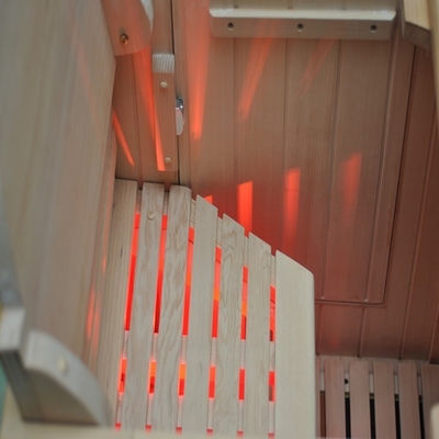 Demi corps 0.9kw de double de mur sauna infrarouge portatif de cigûe