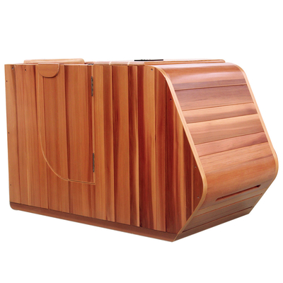 Demi corps 0.9kw de double de mur sauna infrarouge portatif de cigûe