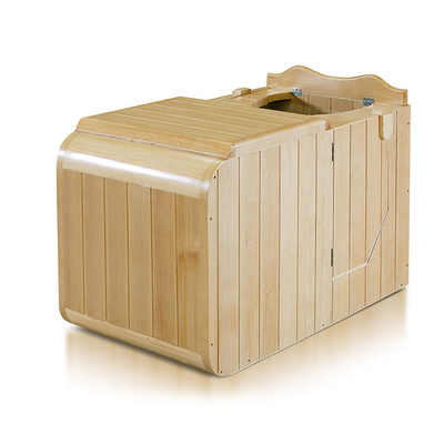 Sauna demi-corps infrarouge Hemlock 0.9kw 220V salle de sauna portable