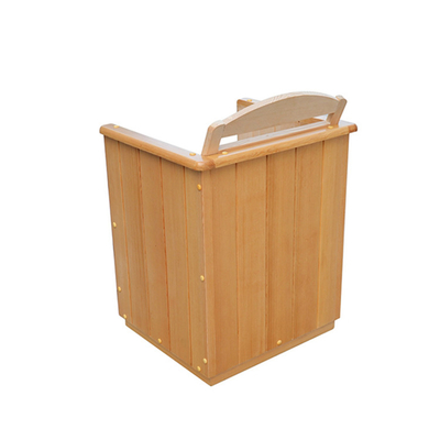 Cabine portative 0.9kw de demi de corps personne traditionnelle infrarouge du sauna un pour la maison
