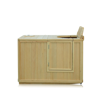 Demi bain d'eau bouillante infrarouge lointain de sauna Tradional un bois 110w de personne