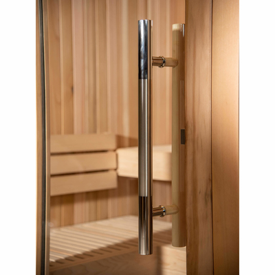 4-6 sapin nordique d'intérieur traditionnel des saunas 9kw de personne sec avec l'appareil de chauffage de Harvia