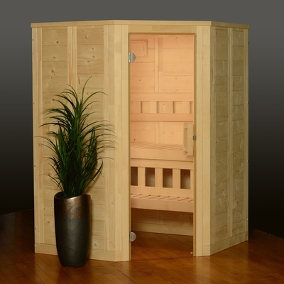 pièce impeccable nordique de sauna de vapeur du sauna 6kw de personne sèche traditionnelle de salle ETL 2